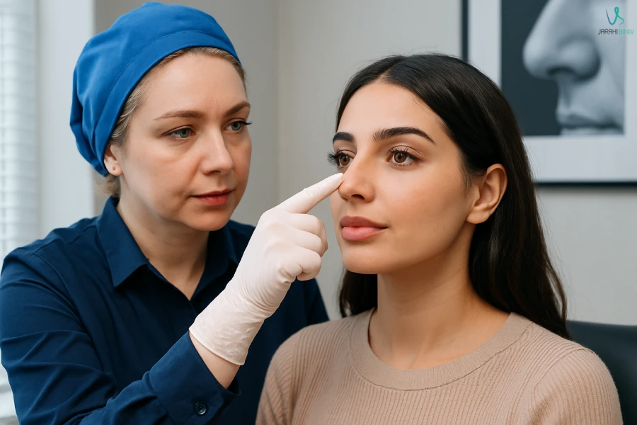 دکتر آرزو خوانساری- بهترین جراح بینی نیمه فانتزی در تهران