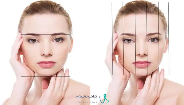 بررسی تناسب اجزای صورت پیش از طراحی بینی نیمه فانتزی
